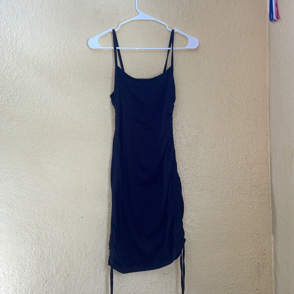 Black tank top dress